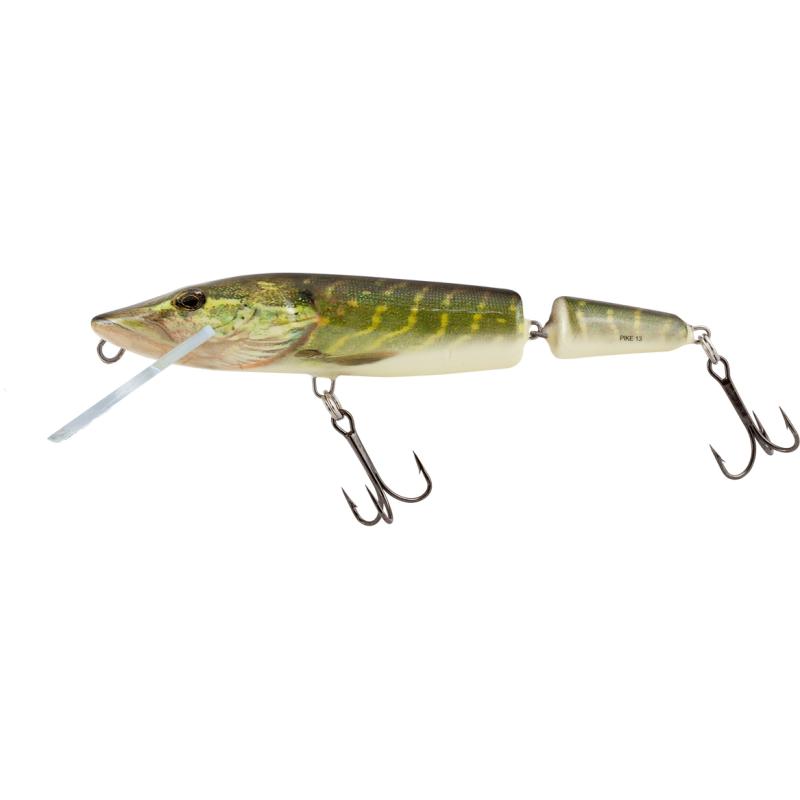 Salmo Pike Jointed Floating 13cm 21G Real Pike 1,2 / 2,0m