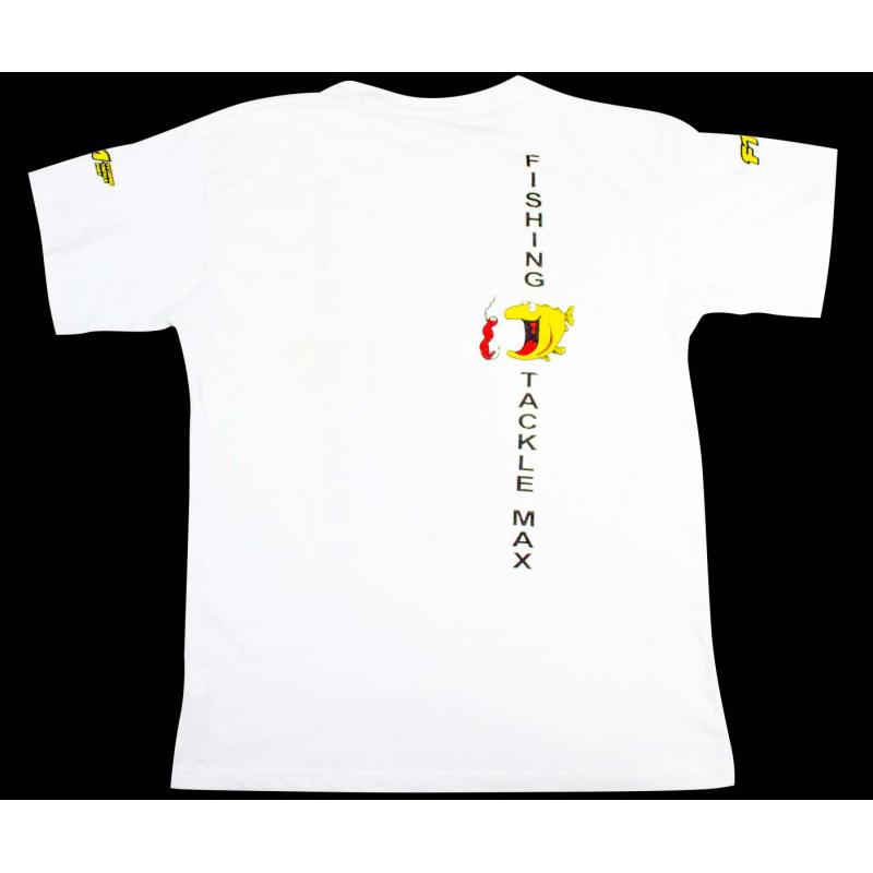 Fishing Tackle Max T-Shirt weiß Promo Gr.XL