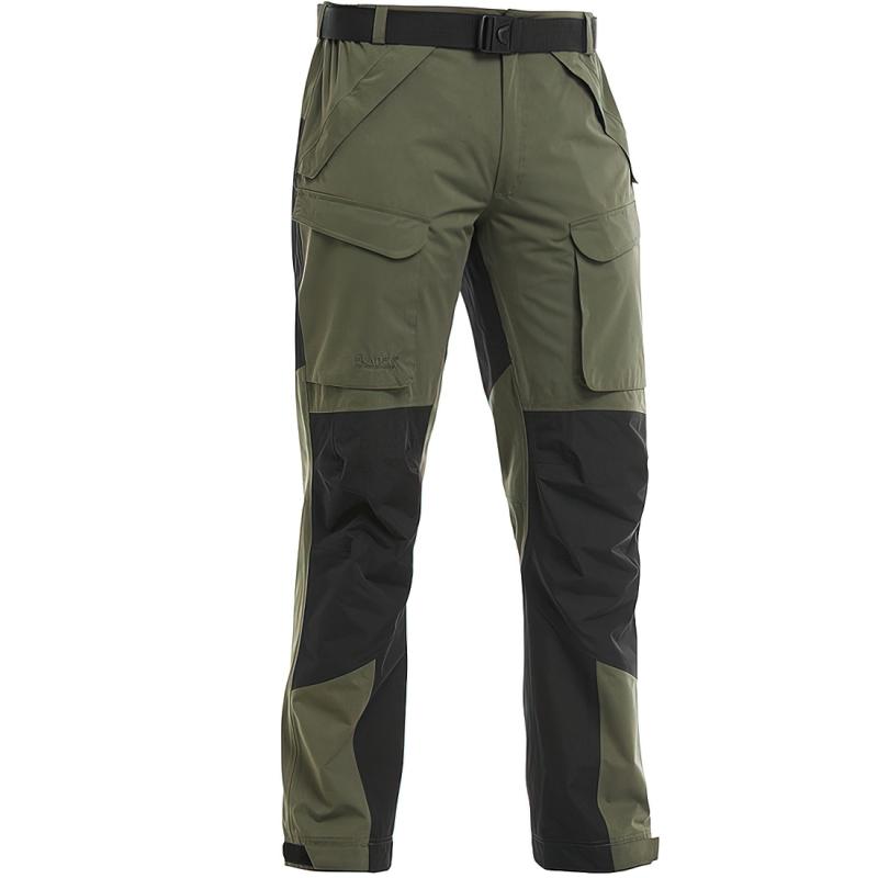 FLADEN Trousers Authentic 2.0 green / black M peach microfiber