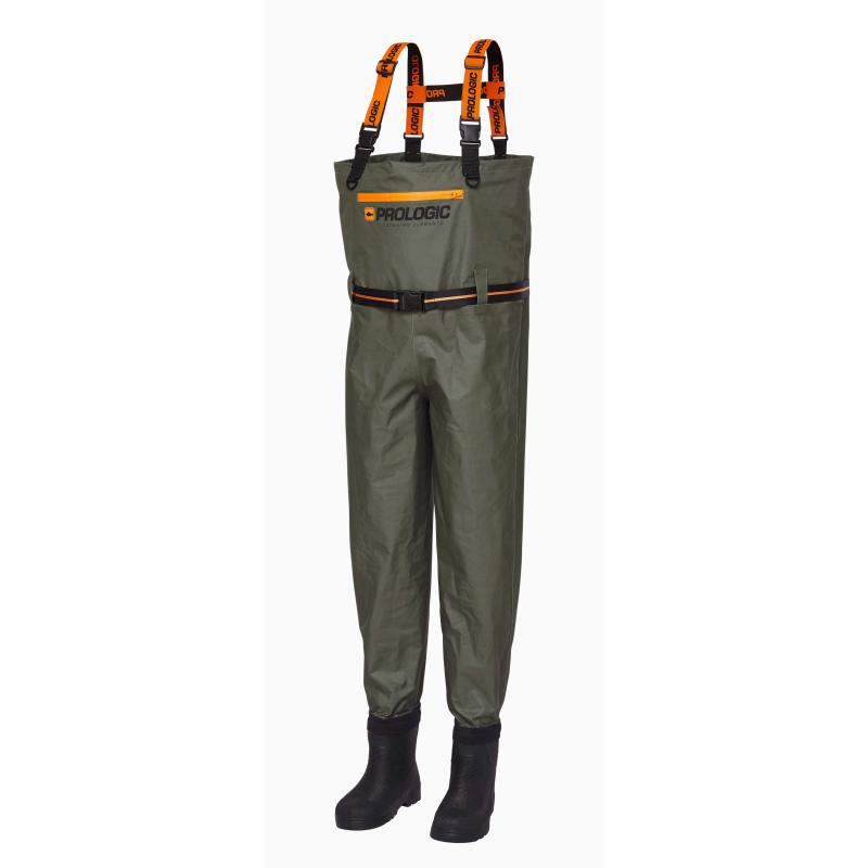 Prologic Inspire Chest Bootfoot Wader Eva Sole L 42-43 Green