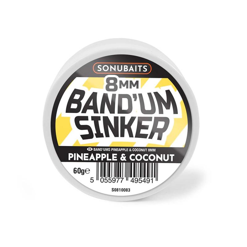 Sonubaits Band'Um Sinkers Pineapple & Coconut - 8mm