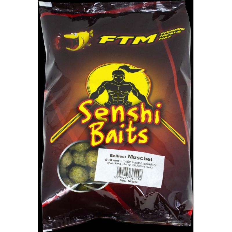 Senshi Baits Senshi Baits Boilies 20mm shell 900gr. Bag