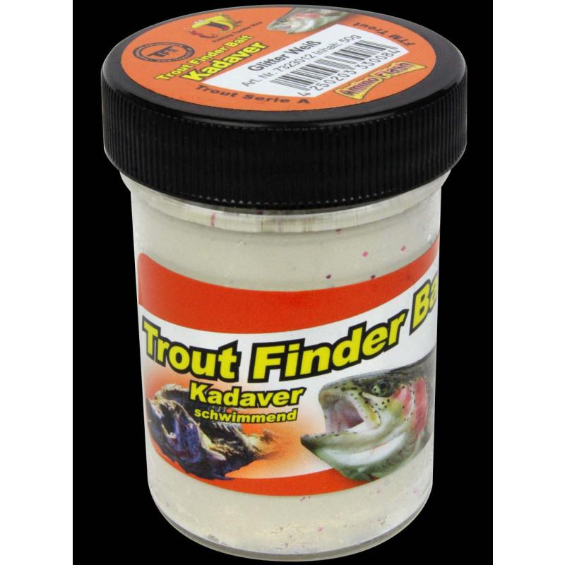 Fishing Tackle Max trout dough contents 50g white carcass floating