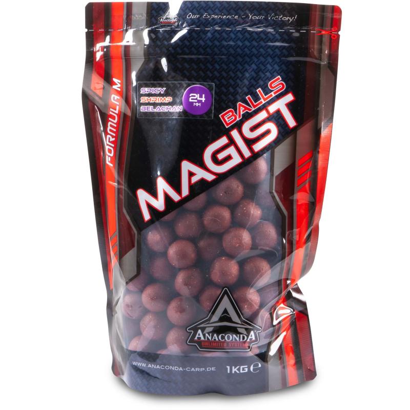 Anaconda Magist Balls 1kg/Crevette épicée Bel. 24mm