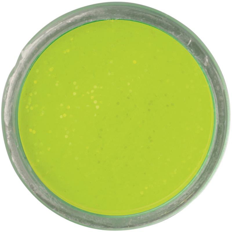 Berkley PowerBait Sinking Glitter Truite Bait Chartreuse 65g