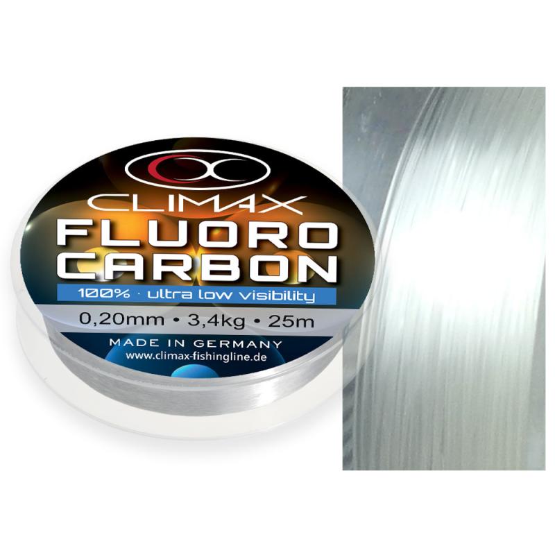 Climax Fluorocarbon 25m 0,25mm