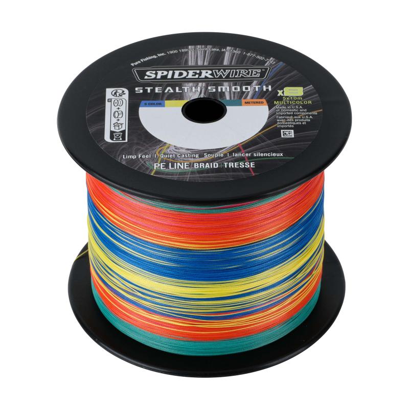 Spiderwire Stealth Smooth 8 Blue Camo Braided 300m All Sizes