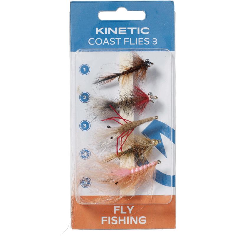 Kinetic Coast Flies 3 5pcs