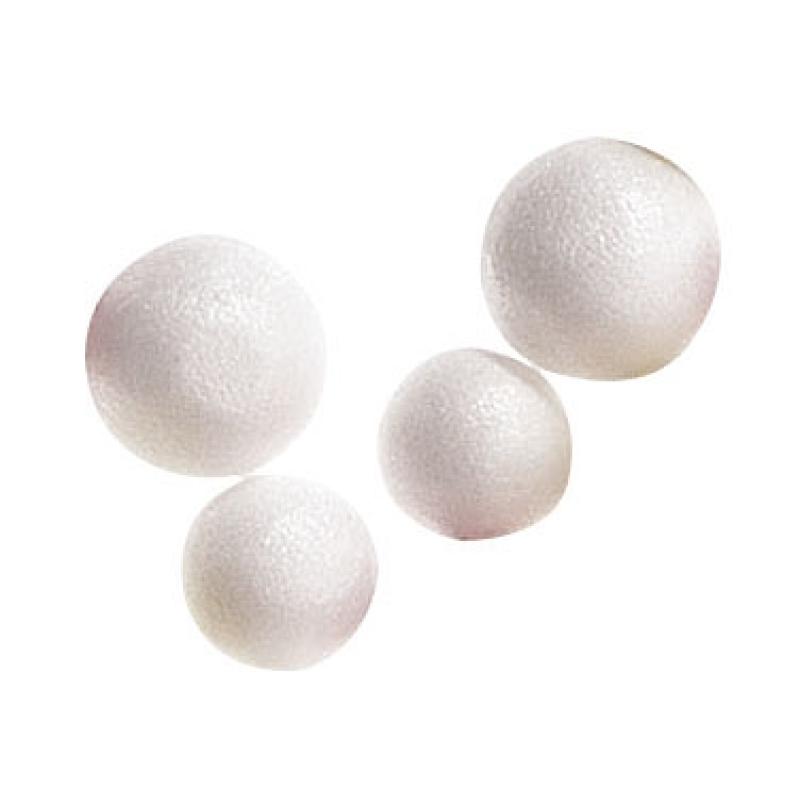 Balzer Trout Attack Styrofoam balls white