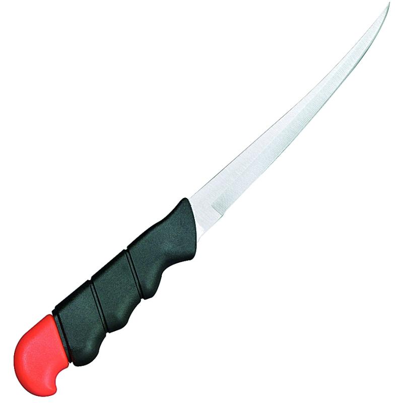 JENZI filleting knife with sheath, flexible blade