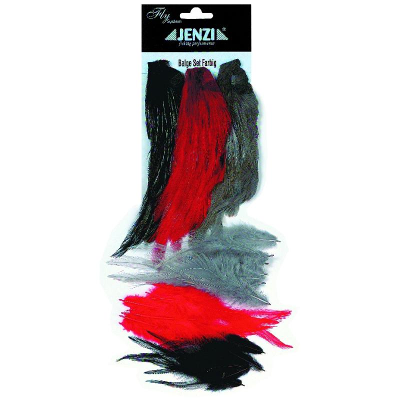 JENZI FLY-TYING capes + hackles kleur