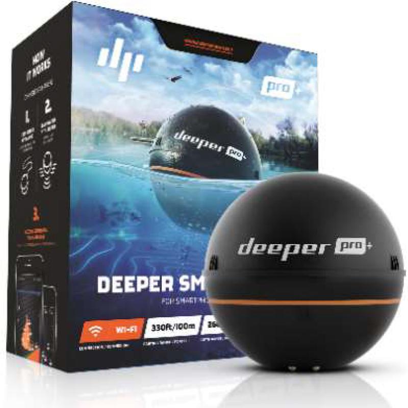 Deeper Smart Sonar Pro +, WIFI + GPS
