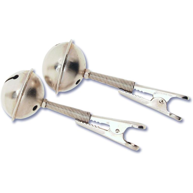 Zebco eel bell in a self-service pack of 2 pointed clamps
