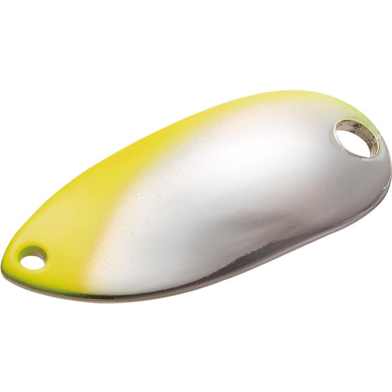 Shimano Cardiff Roll Swimmer Premium Plating 2.5g chartreuse zilver