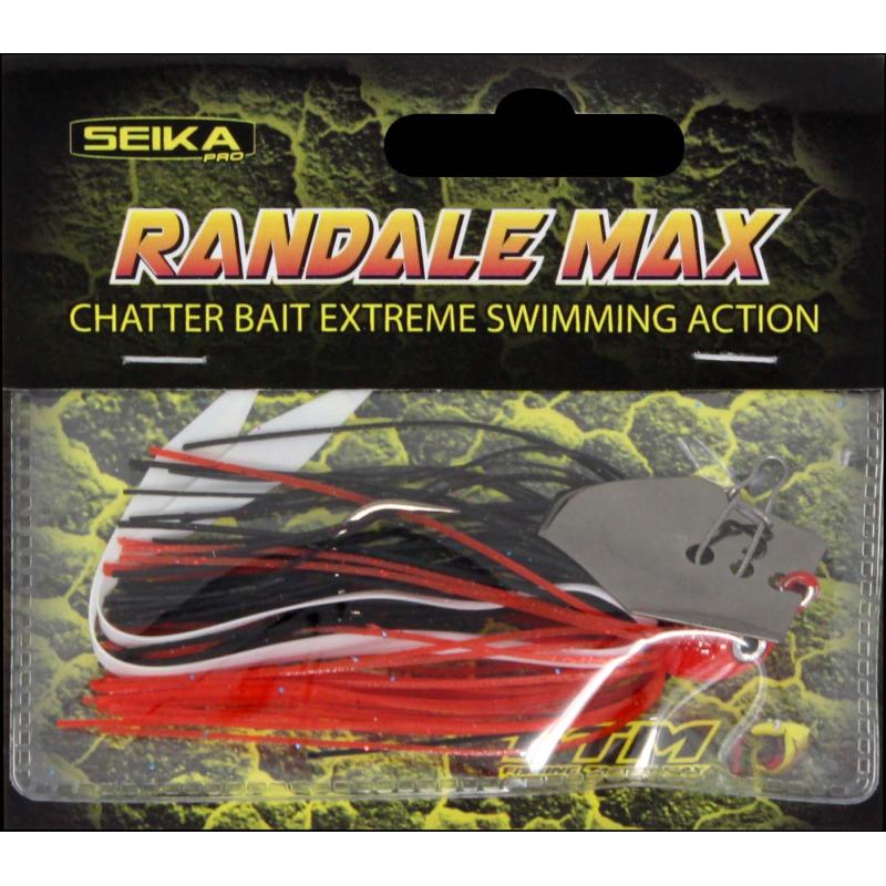 Seika Pro Chatter Baits Randale Max 7gr black-red