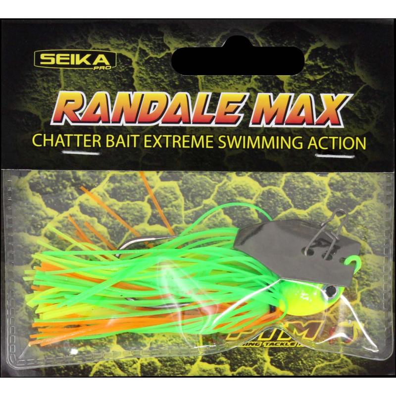 Seika Pro Chatter Baits Randale Max 10gr orange-gelb-grün