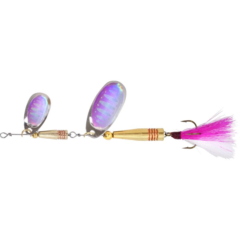 Zebco 10g 11cm Waterwings Double Blade pink / white
