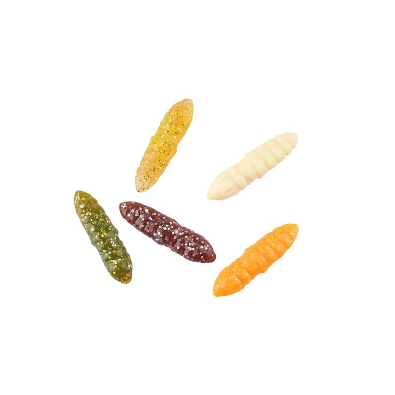 Balzer Trout Collector Larva Mix 3 Garlic 3cm
