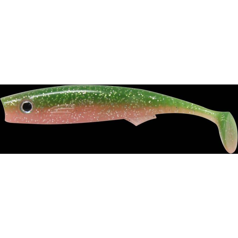 Seika Pro rubber fish Fortuna Shad 10cm electric green