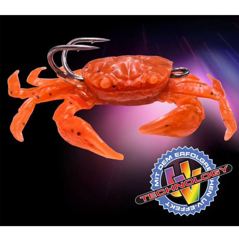 DEGA Crabe UV réaliste, SB, orange