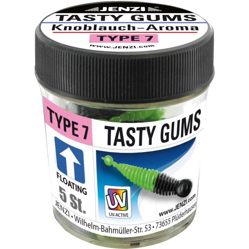 JENZI Tasty Gums Gummiköder mit Geruch Typ. 7 Col. 3