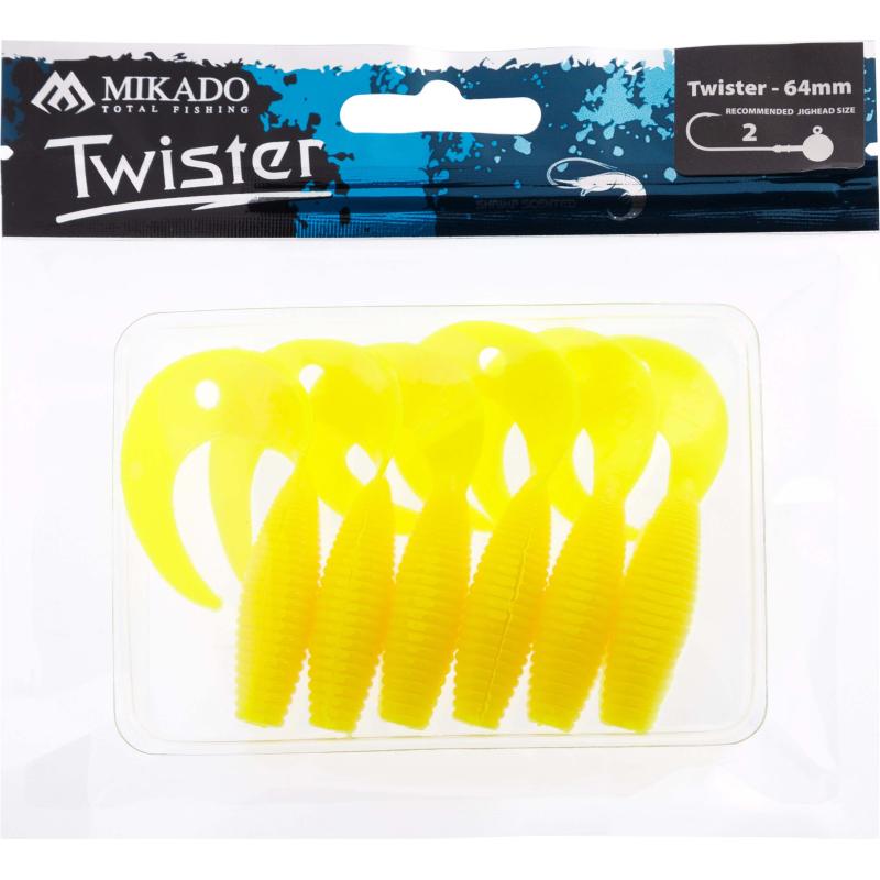 Mikado Twister 64mm/ Citron .