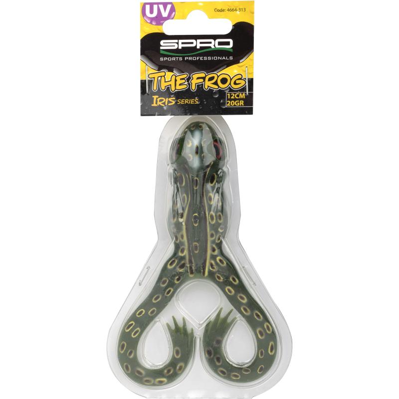 Spro Iris The Frog 12cm Natural Green Frog