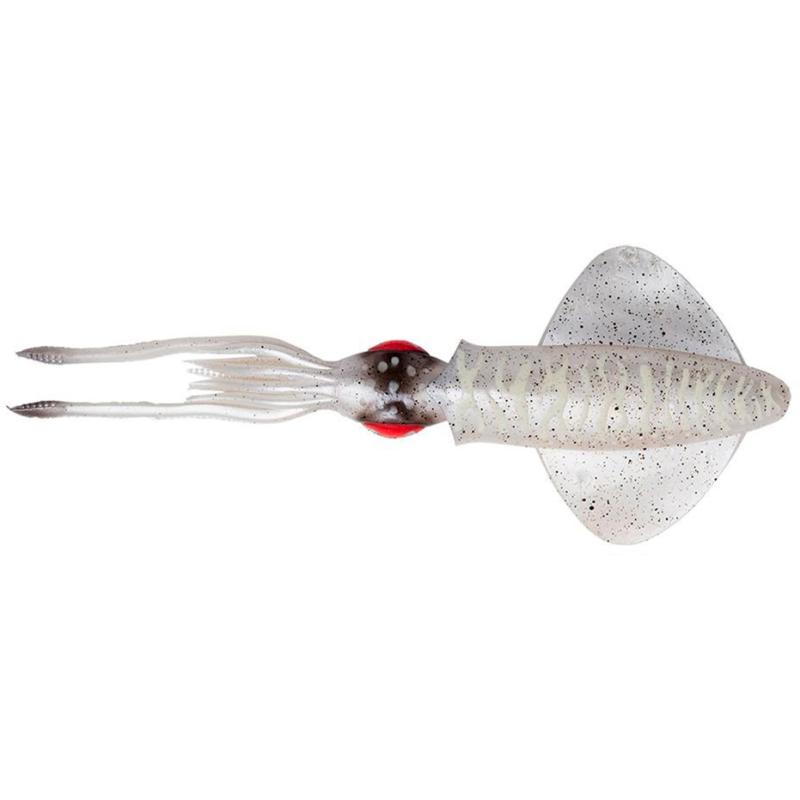 Savage Gear 3D Swim Squid 25cm 86G White Glow Cuttlefish 1Pcs