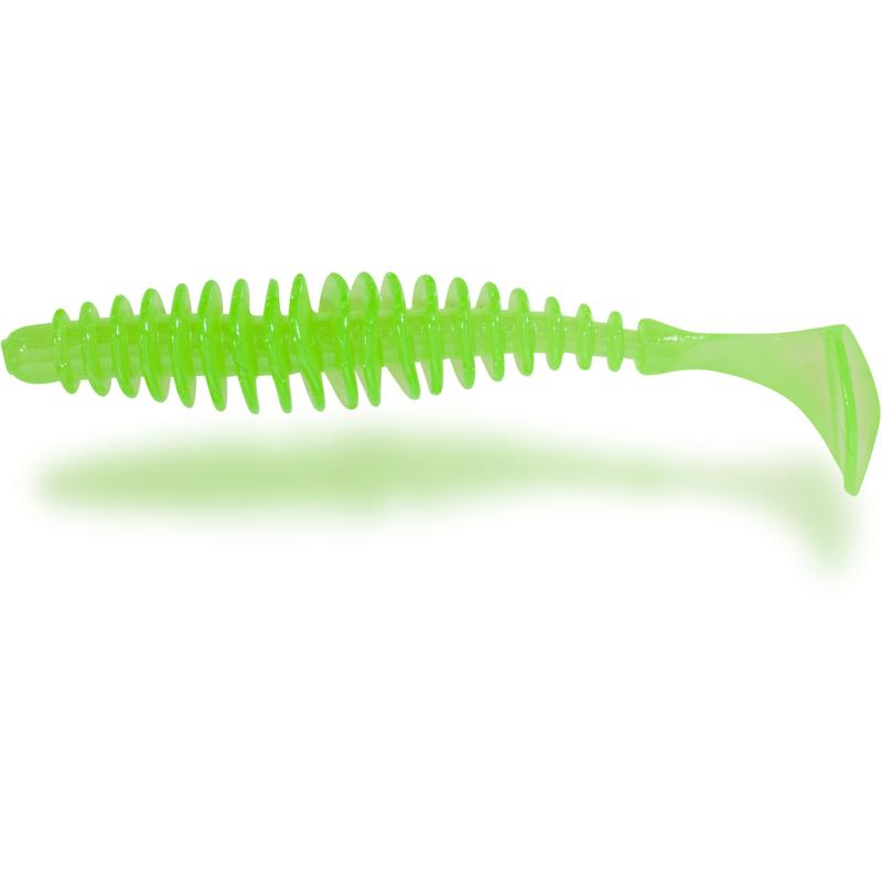 Magic Trout 1,5g 5,5cm T-Worm Paddler neon green cheese