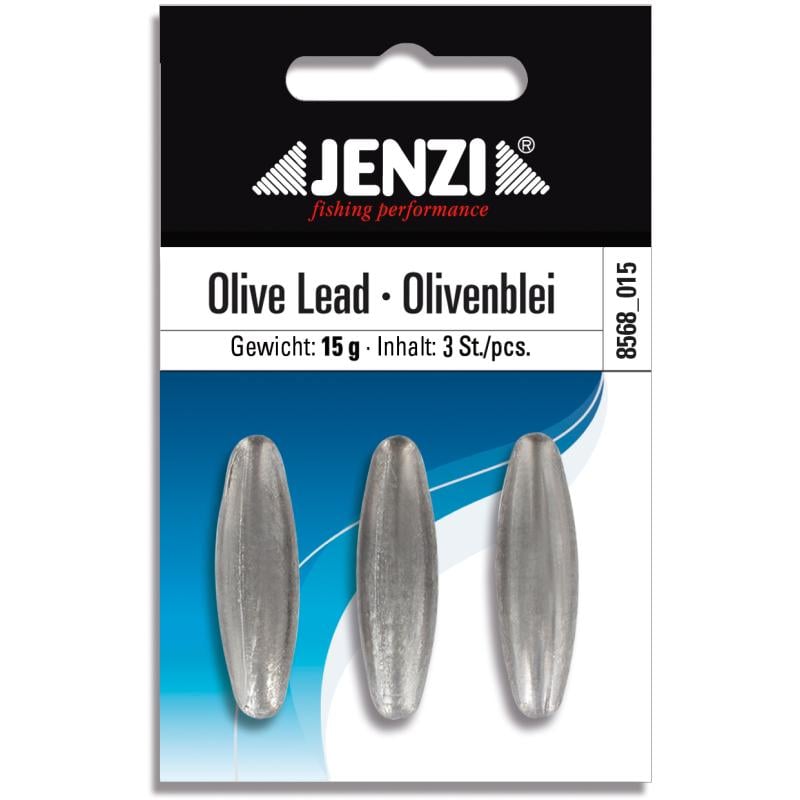 Packed olive lead number 3 pcs / SB 15,0 g
