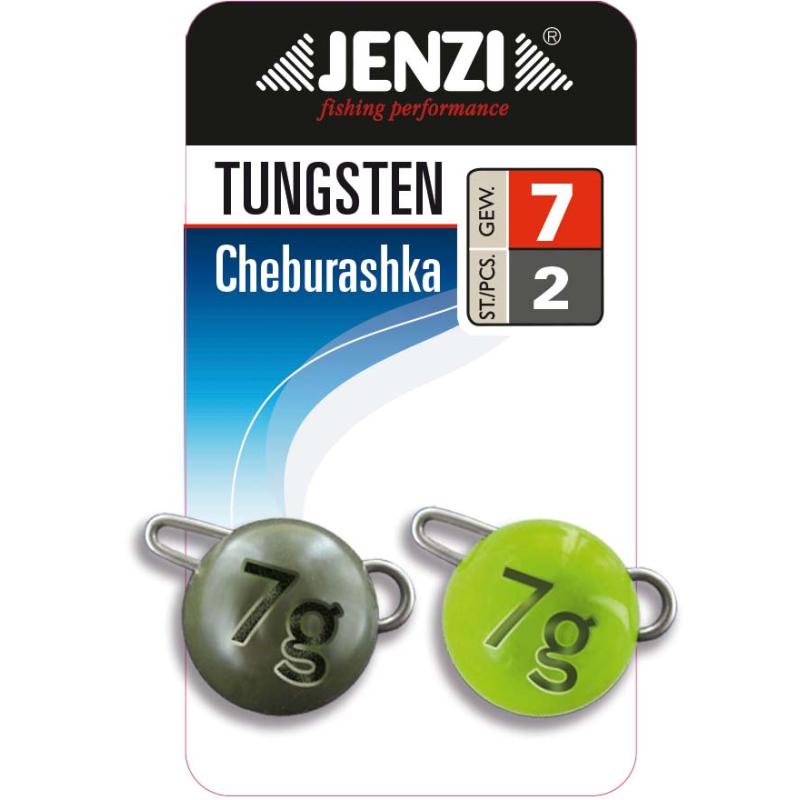 Jenzi Tungsten Chebu, Gelb+Pumkin 2St, 7g