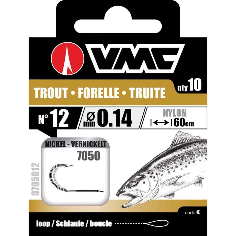 VMC Trout Nickel 60cm Nylon 0.30 H2