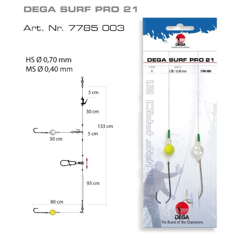 DEGA Brandungsvorfach DEGA-SURF Pro 21