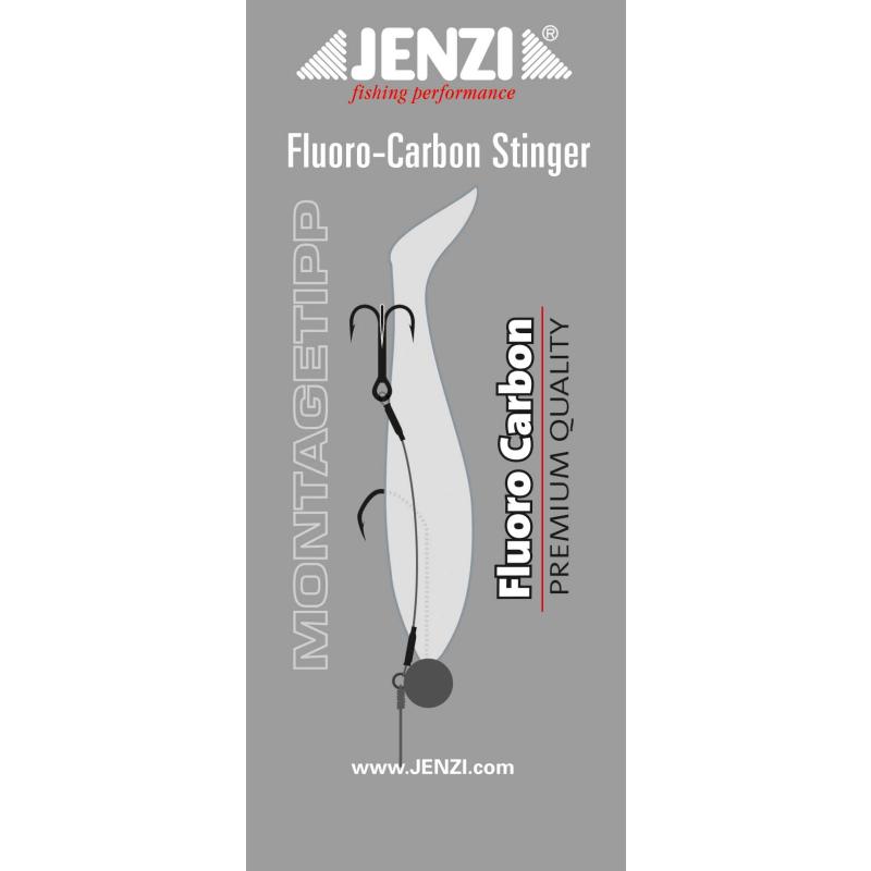 Jenzi Stinger Fluo 2pcs. Hook.4 10 cm