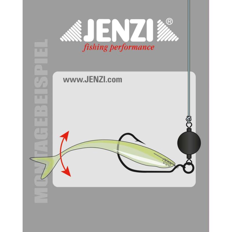 Jenzi offset hook with spiral 5S.G.1/0