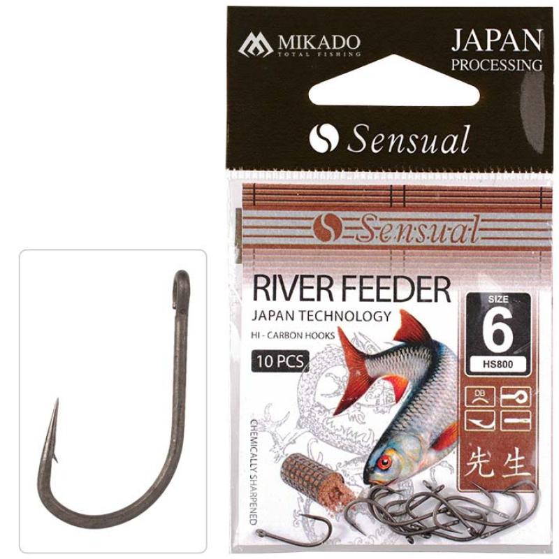 Mikado Haken Sensual River Feeder Nr. 10 Db .
