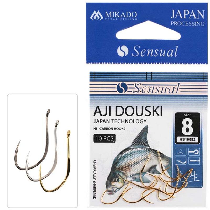 Mikado Hook Sensual Aji Douski W/Ring #12 N .
