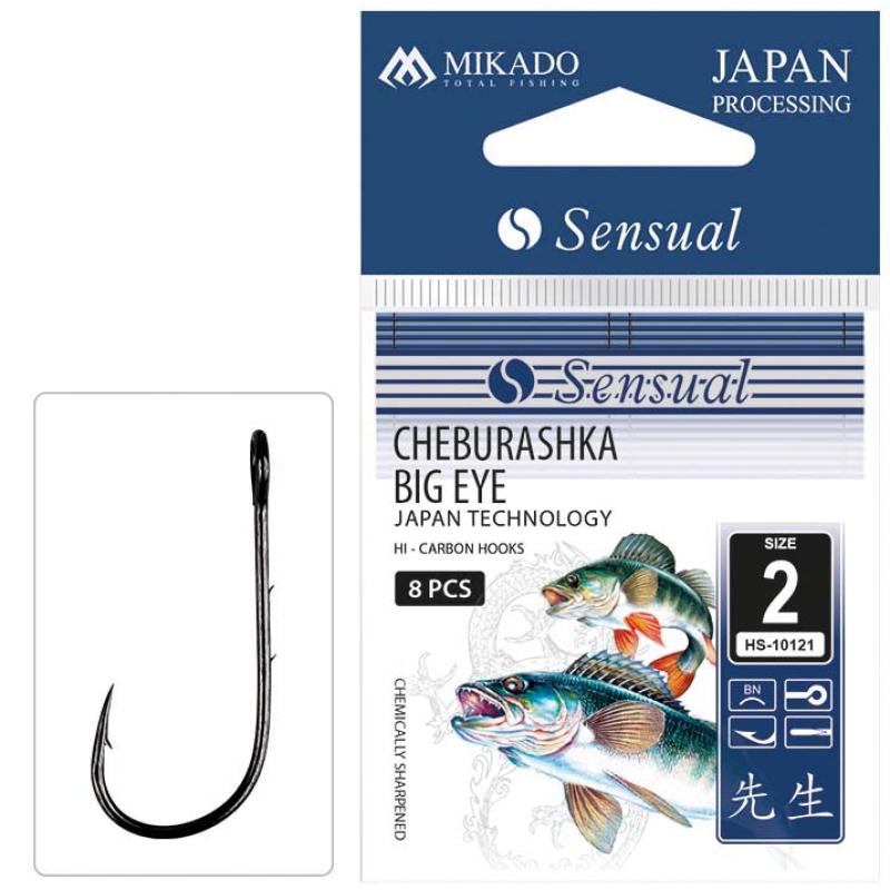 Mikado Hooks - Sensual - Cheburashka Big Eye No. 6 Bn - 10 pcs.