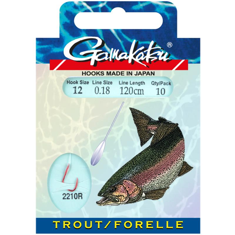 Gamakatsu Bkd-2210R Trout 120Cm taille 8