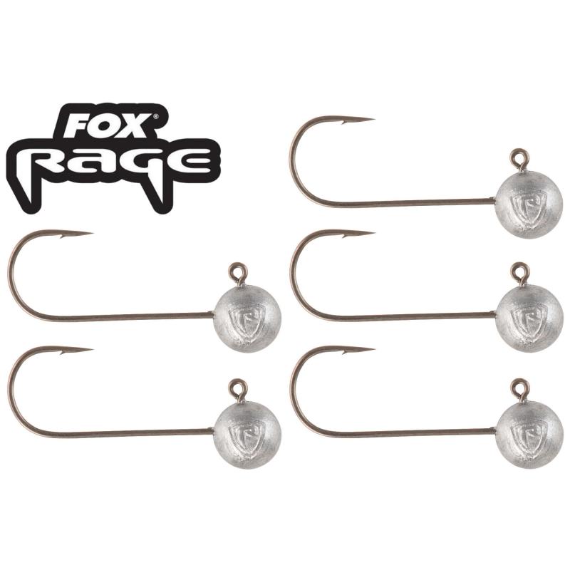Fox Rage Micro Jigs maat 2 / 5g x 5