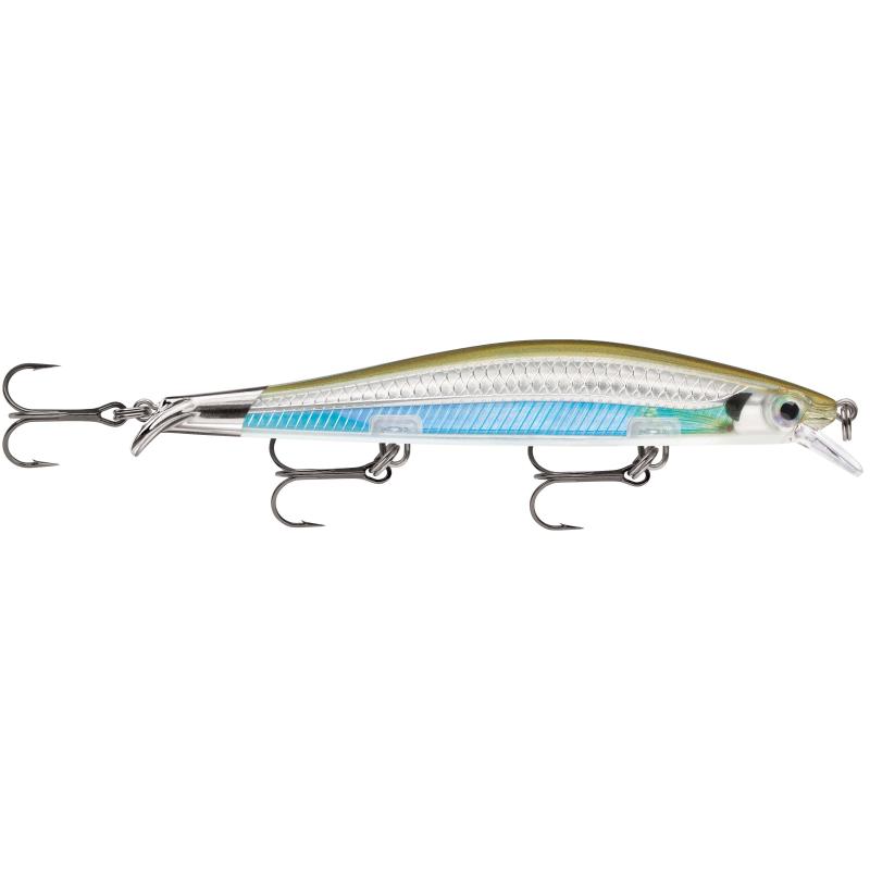 Rapala Ripstop Rps Mbs 12cm 1,3-1,6m Rising Lent MossBack Shiner