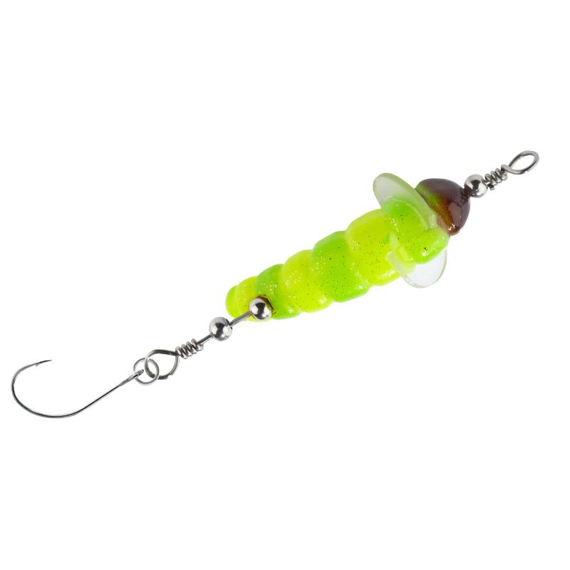 Balzer Trout Attack Killer Made with single hook yellow-green UV 4cm 2,3g