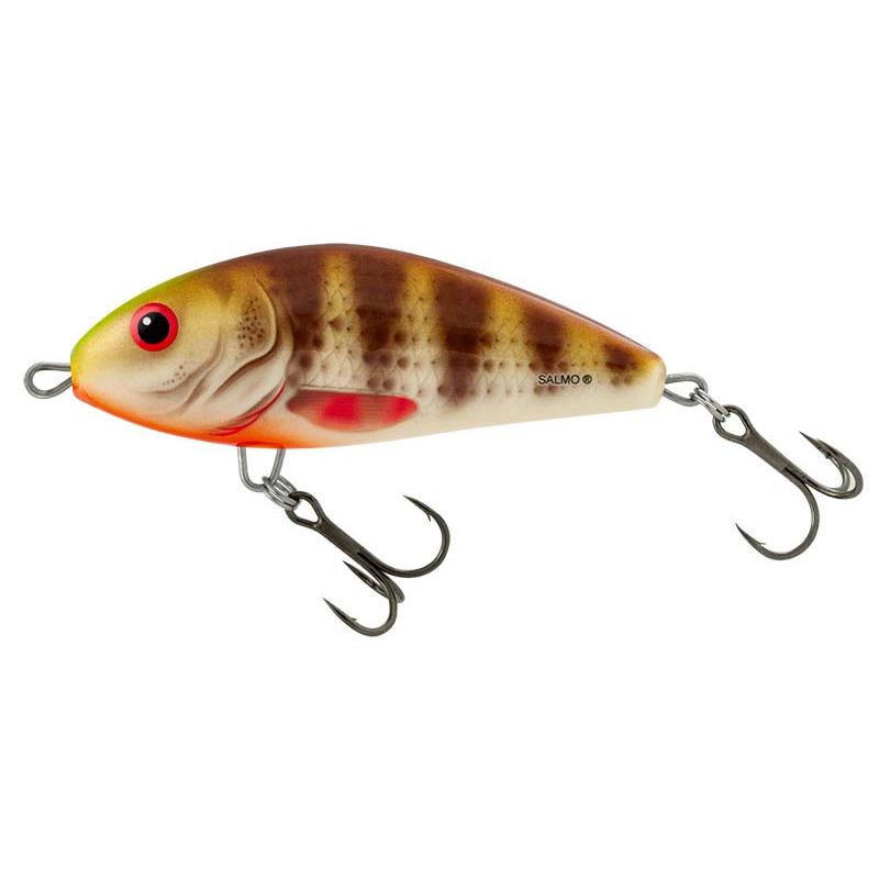 Salmo Fatso Floating 12 Spotted Brown Perch