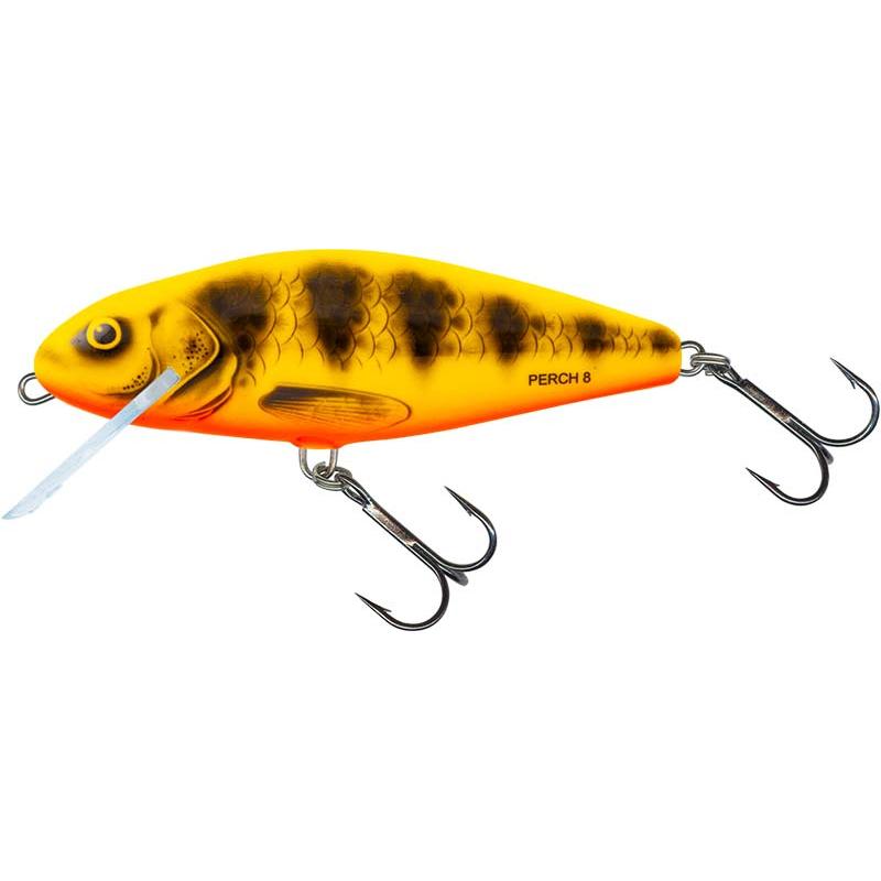 Salmo Perch 8 Floating Yellow Red Tiger