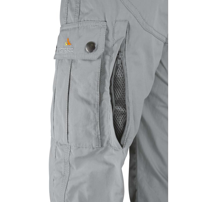 Viavesto women's pants Sra. SLIDES: Grey, Gr. 46