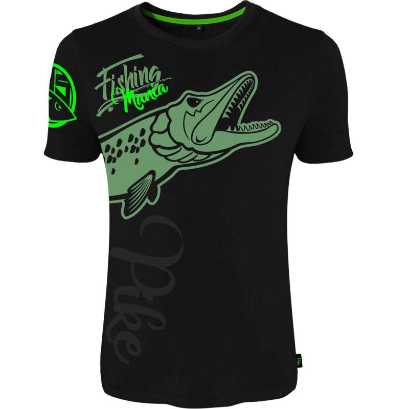 Hotspot Design T-shirt Fishing Mania Pike size M