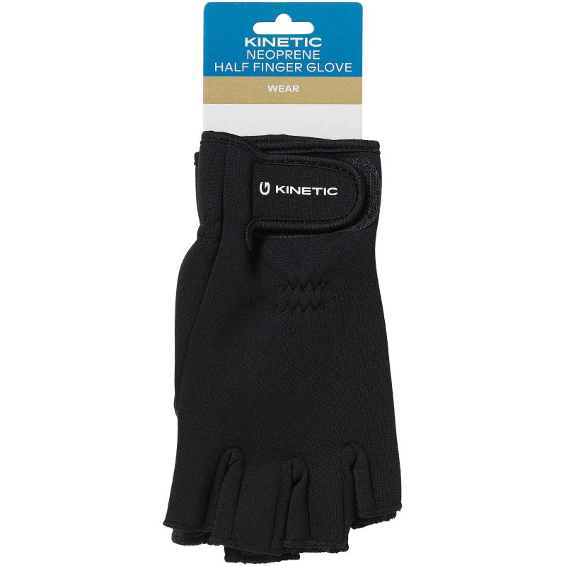 Kinetic Neopreen Half Finger Glove XL Zwart