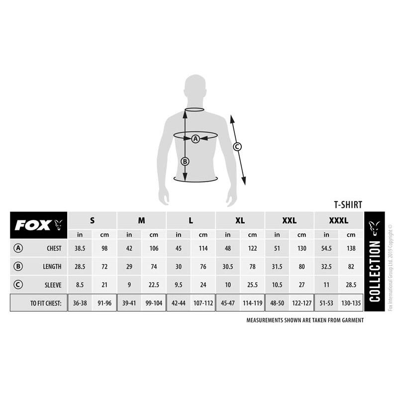 Fox Collectie T - Groen / Zwart - XL