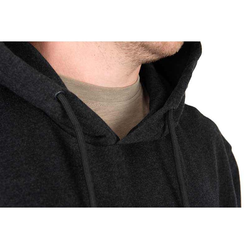 Spomb zwart gemêleerde hoodie trui 3 XL