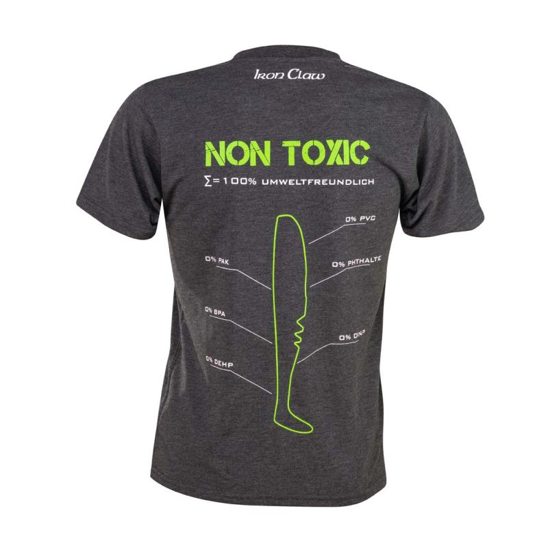 Iron Claw T-Shirt Niet-giftig kunstaas Gr. L.